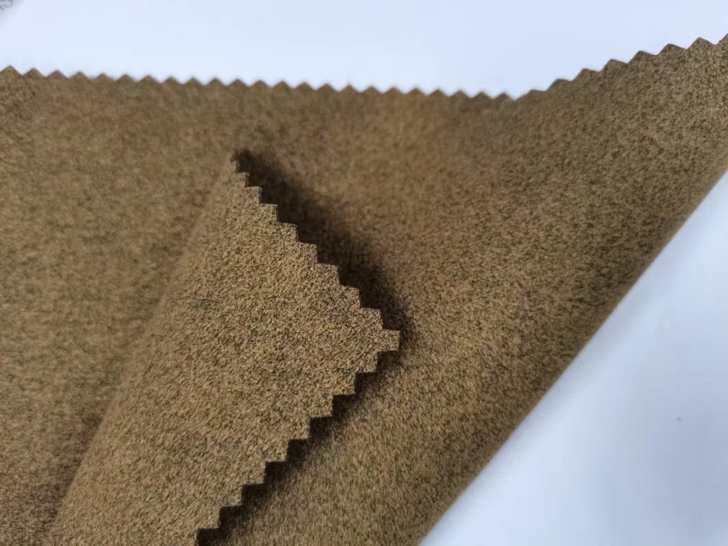 Microfiber Suede Fibers Huafon Textile Conductive Suede for Gloves, E-Suede, Dark Color