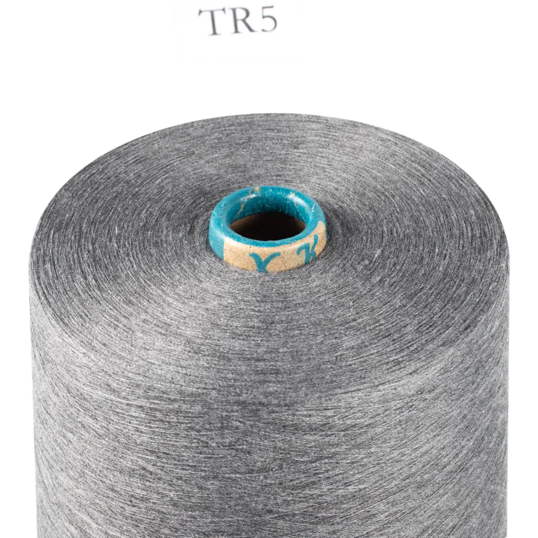 Xk China Good Quality Recycle Polyester Yarn Silver Antibacterial for Medcial Fabric and Underwear